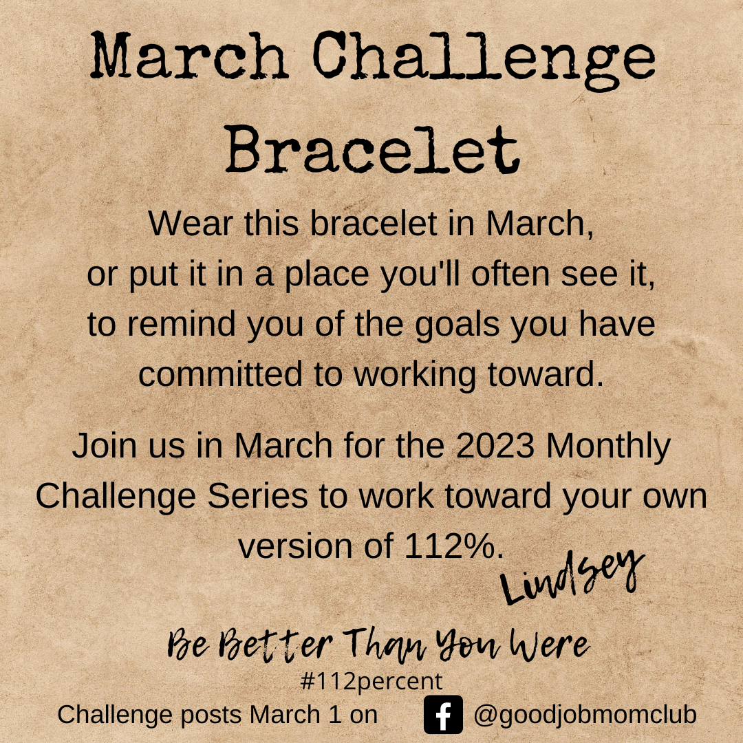The March Challenge Bracelet 2023