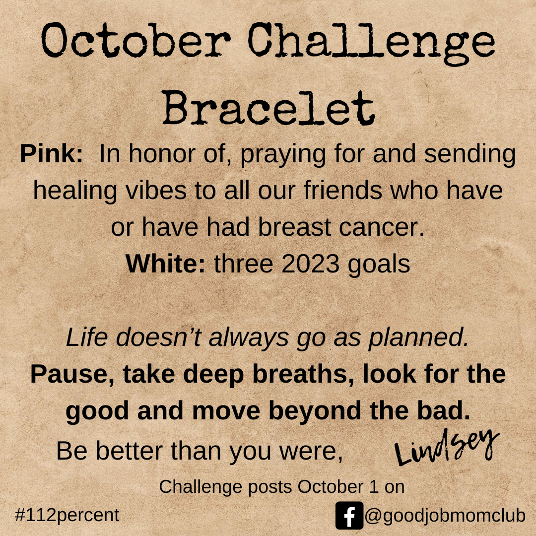 The October Challenge Bracelet 2023