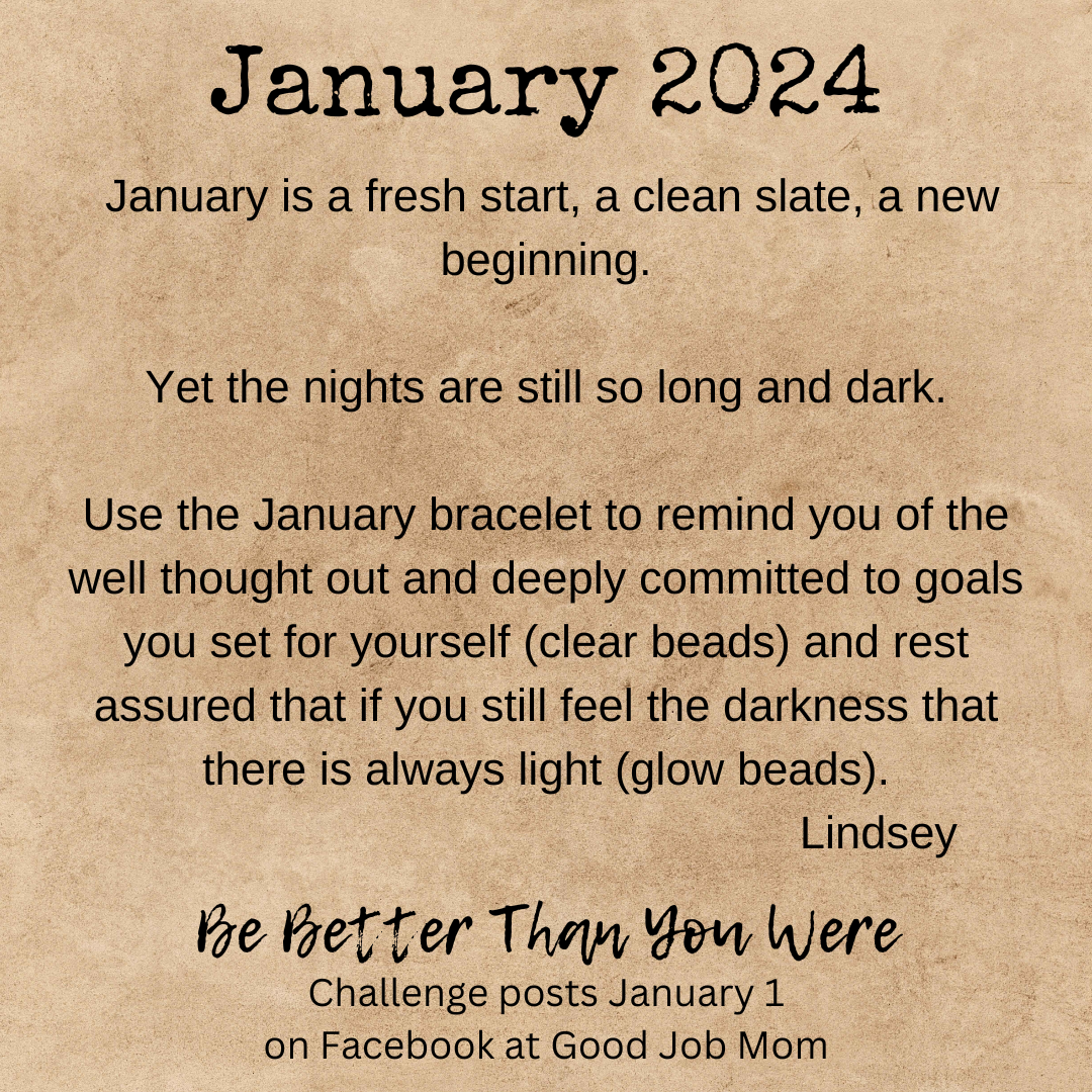 The January Challenge Bracelet 2024