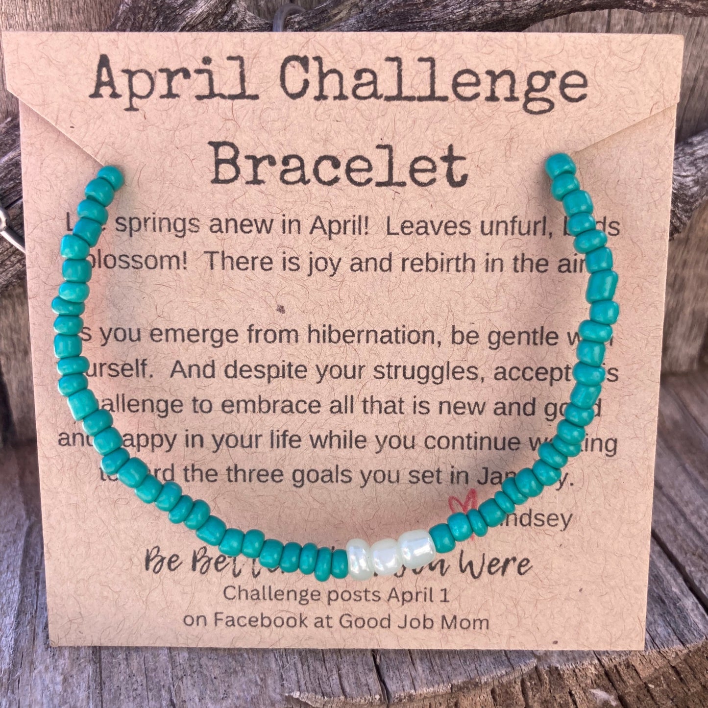 April Challenge Bracelet