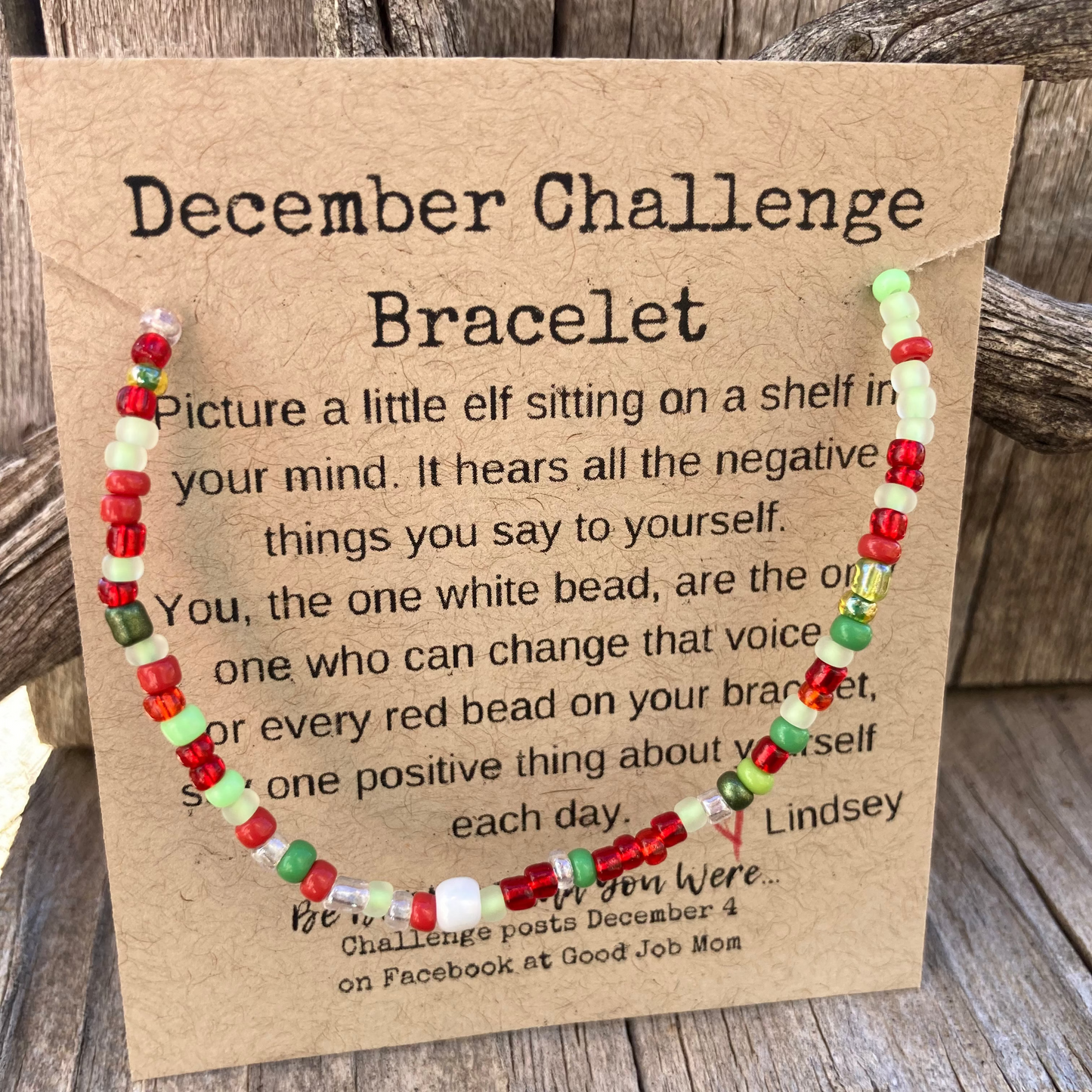 The December Challenge Bracelet