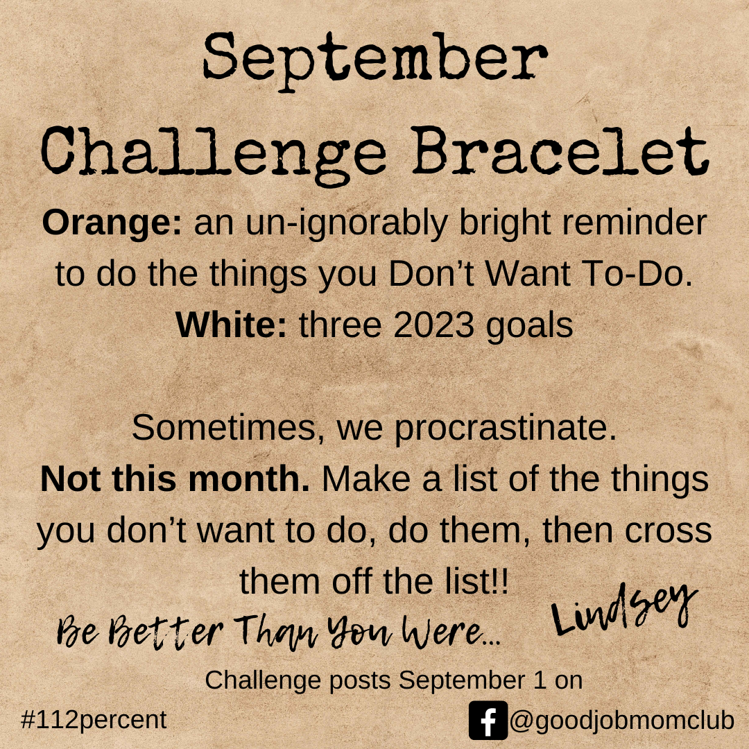 The September Challenge Bracelet 2023