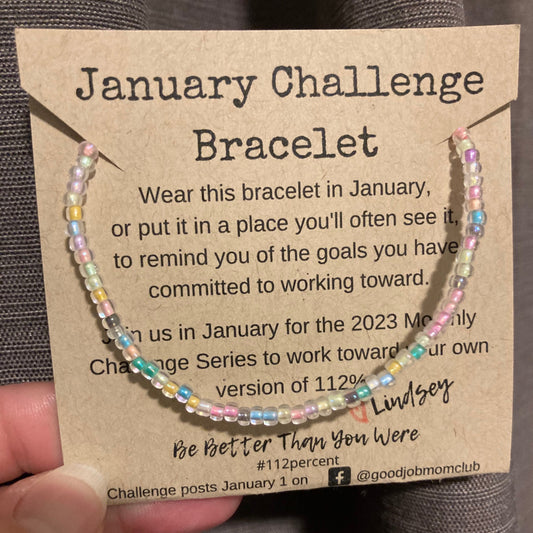 The January Challenge Bracelet 2023