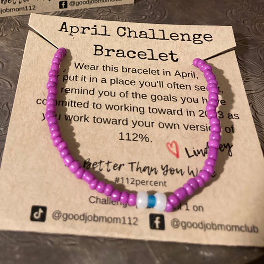 The April Challenge Bracelet 2023