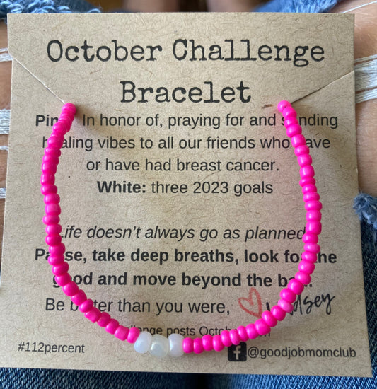The October Challenge Bracelet 2023