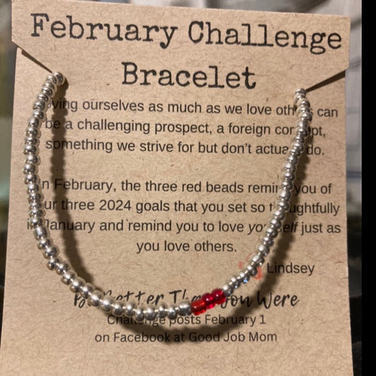 The February Challenge Bracelet 2024