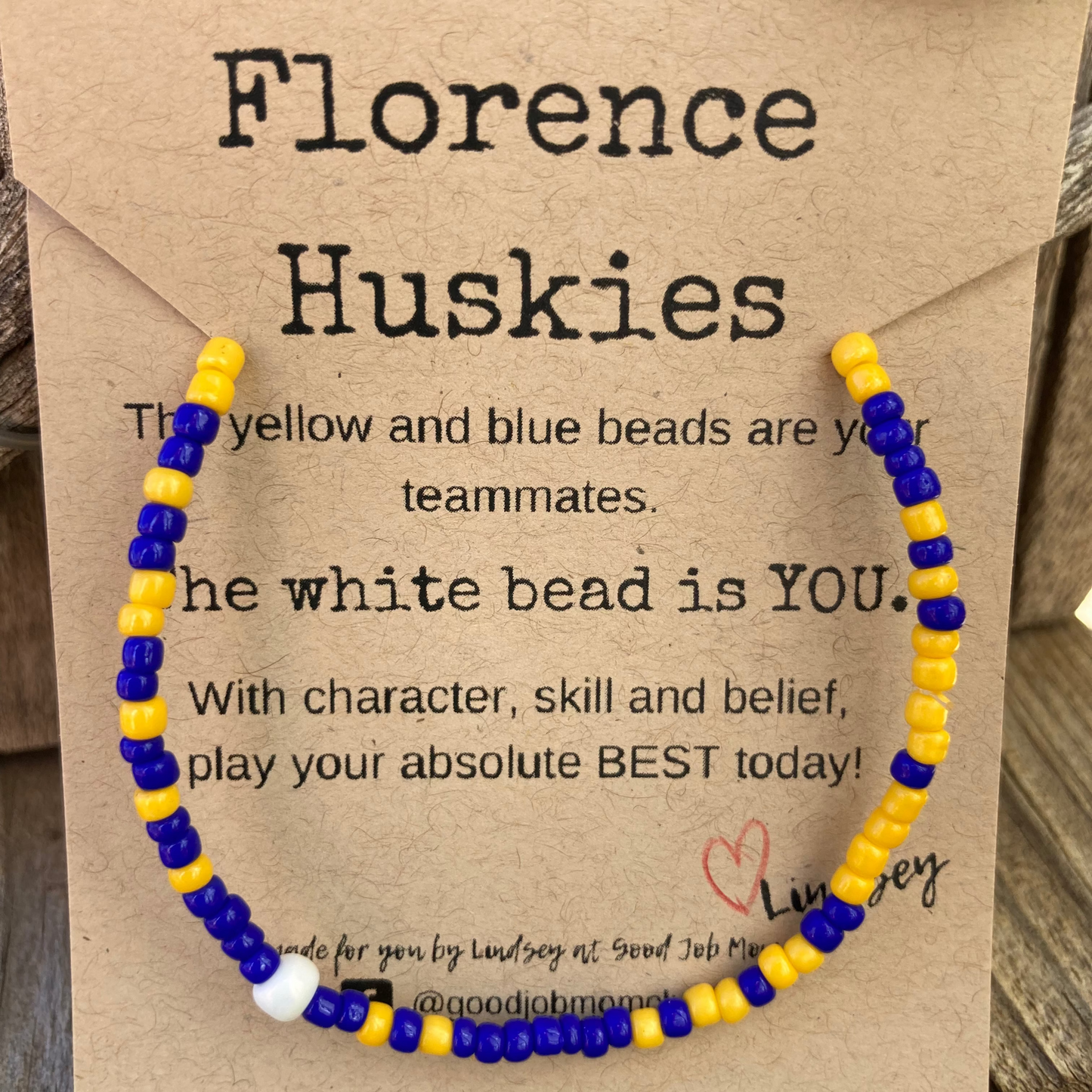 Florence Huskies Bracelet