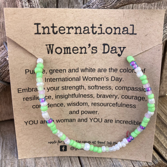 International Women's Day Bracelet